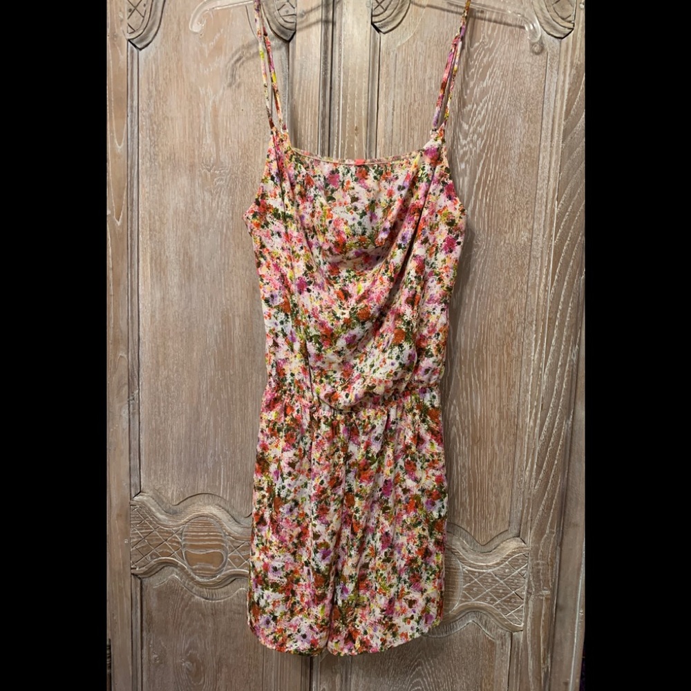 Eight Sixty adorable floral romper